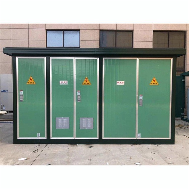 梅河口1600KVA欧式箱式变压器